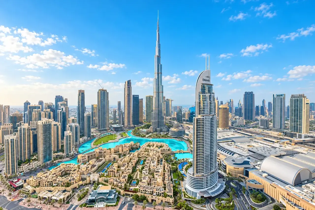 Downtown Dubai cityscape